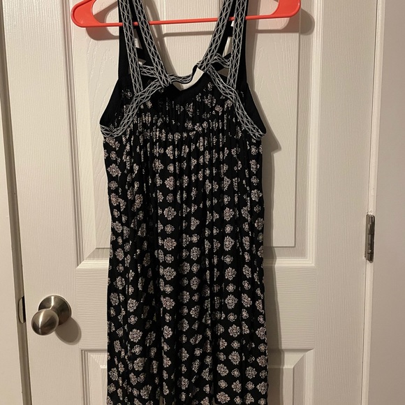American Eagle b&w boho tank size mini dress sz M - Picture 8 of 12
